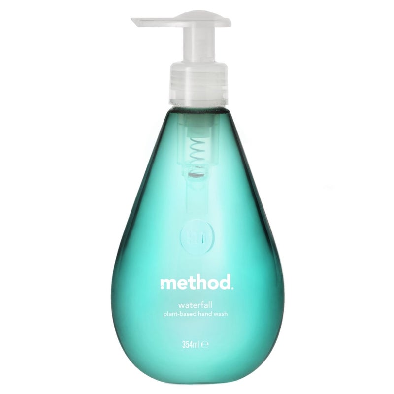 Method جل صابون غسل اليدين، ينعّم وينظّف اليدين، تركيبة مرطبة، رائحة زنبق الشلال وخشب الصندل - 354 مل - Image 1